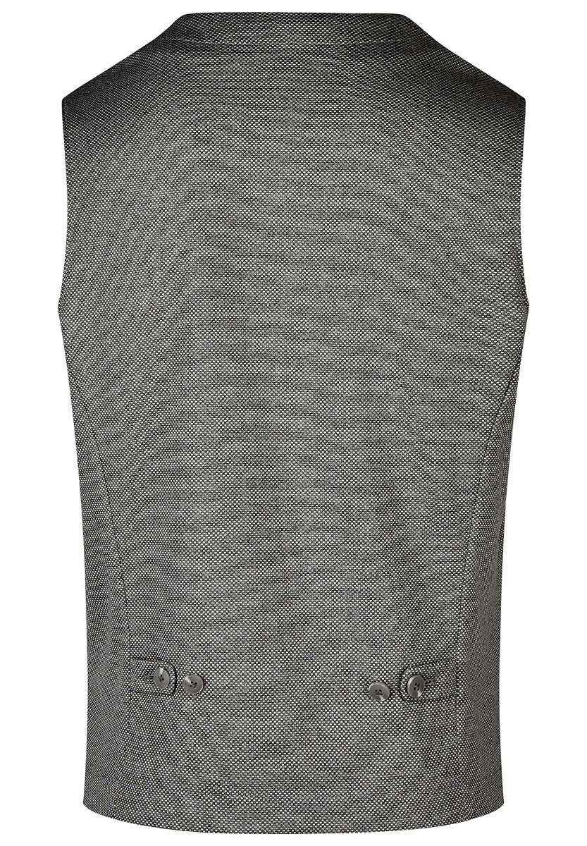 Cotton Blend Sakko Weste
