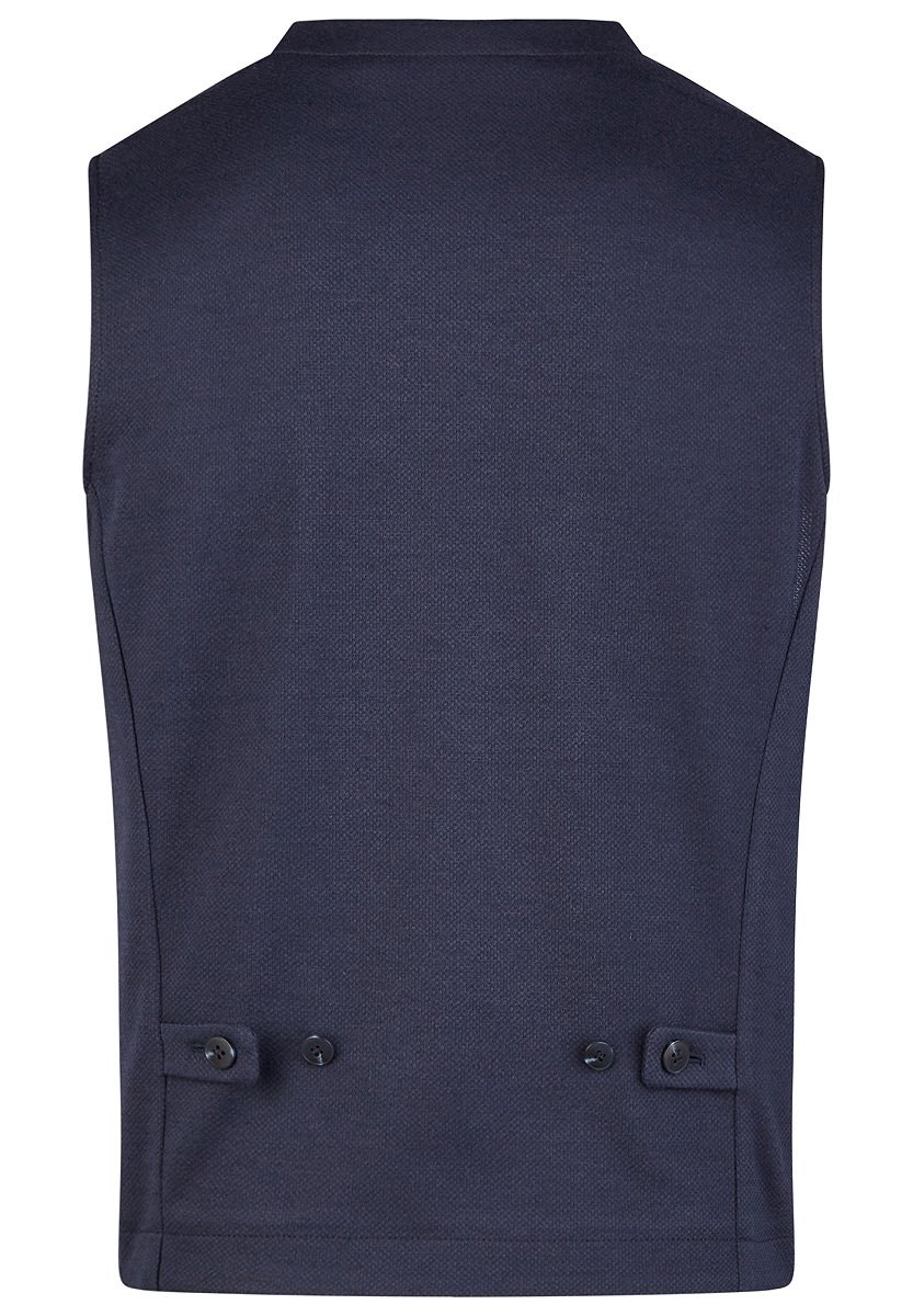 Cotton Blend Sakko Weste