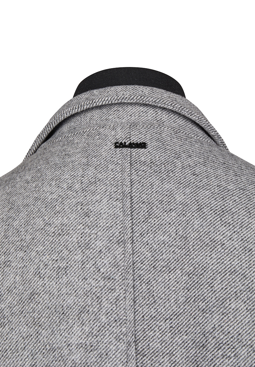 Eleganter Wollmantel Twill