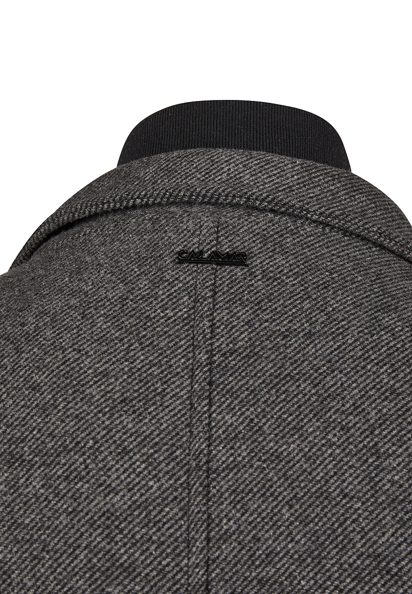 Eleganter Wollmantel Twill