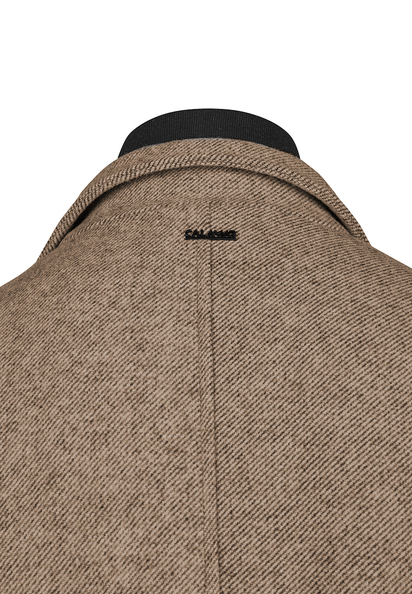 Eleganter Wollmantel Twill