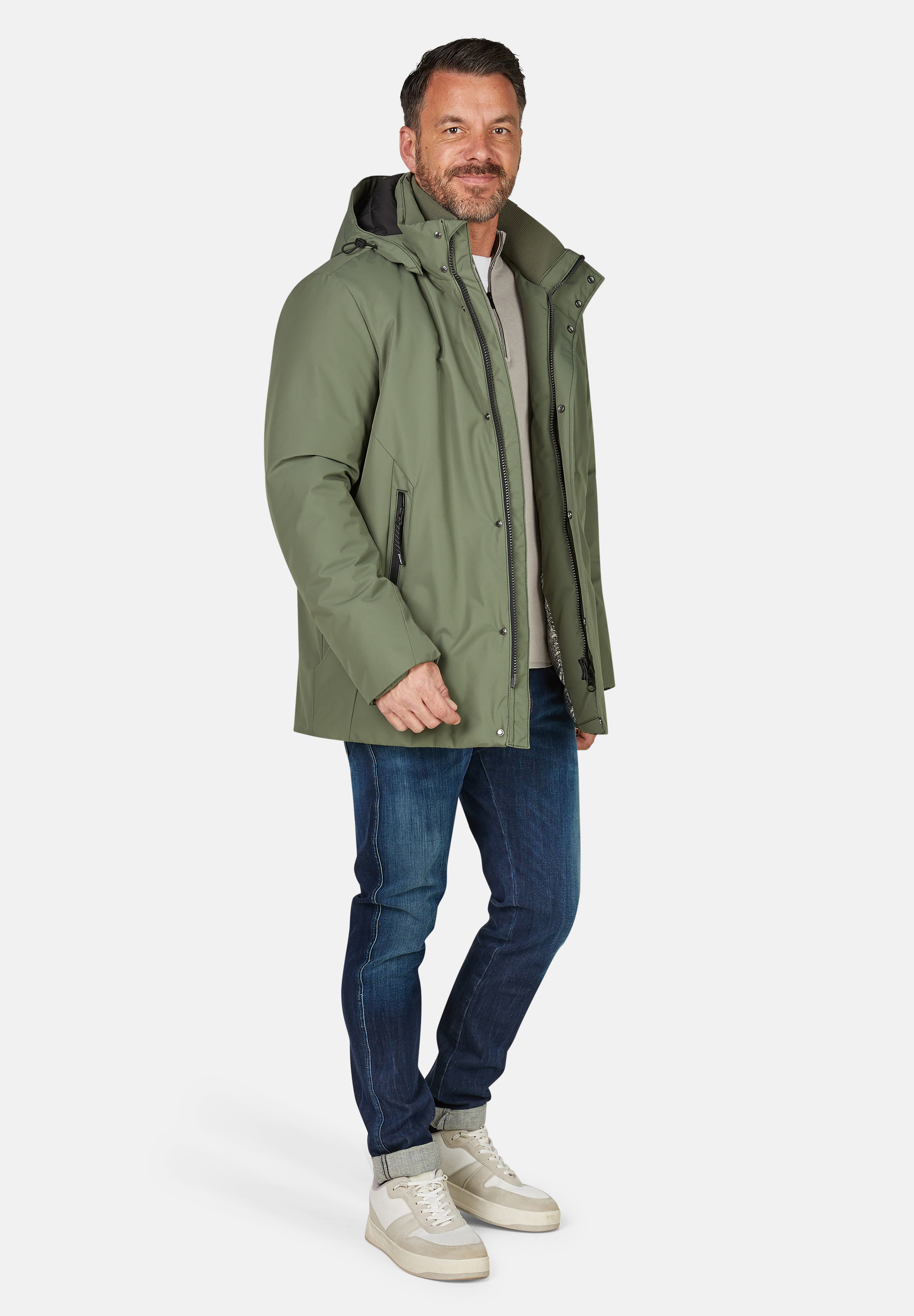 Calamar Mode Parka Calamar Menswear Herren Jacke Funktionsjacke