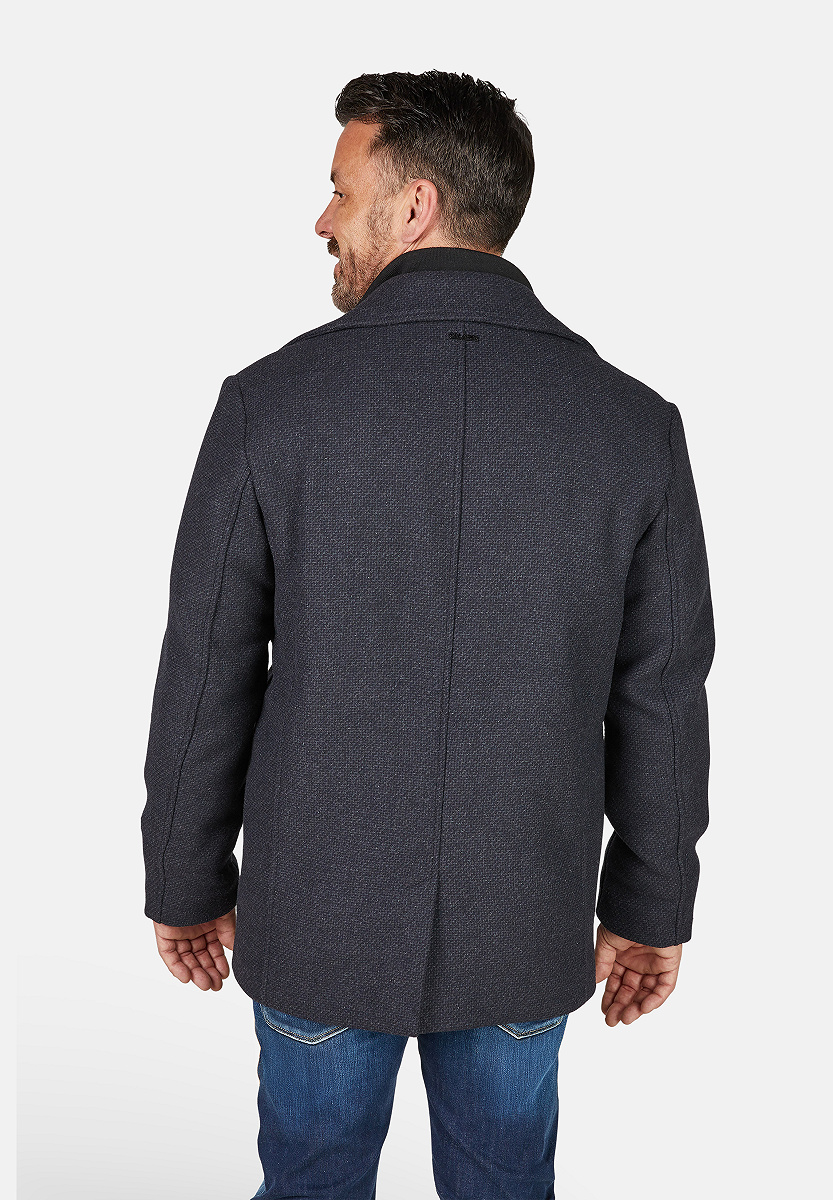 Cabanjacke in Wolloptik