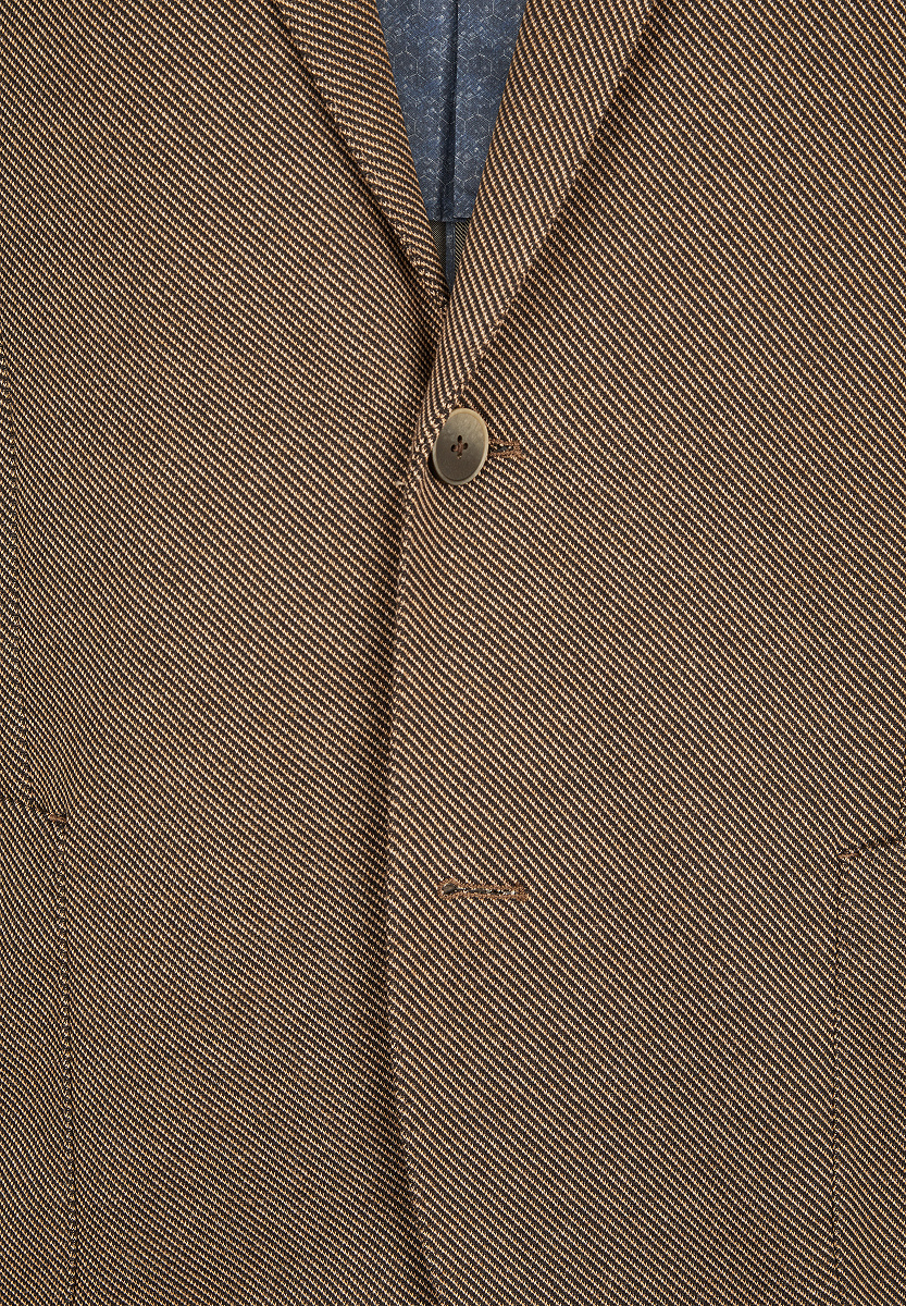 Blazer aus Jersey in Twill-Optik