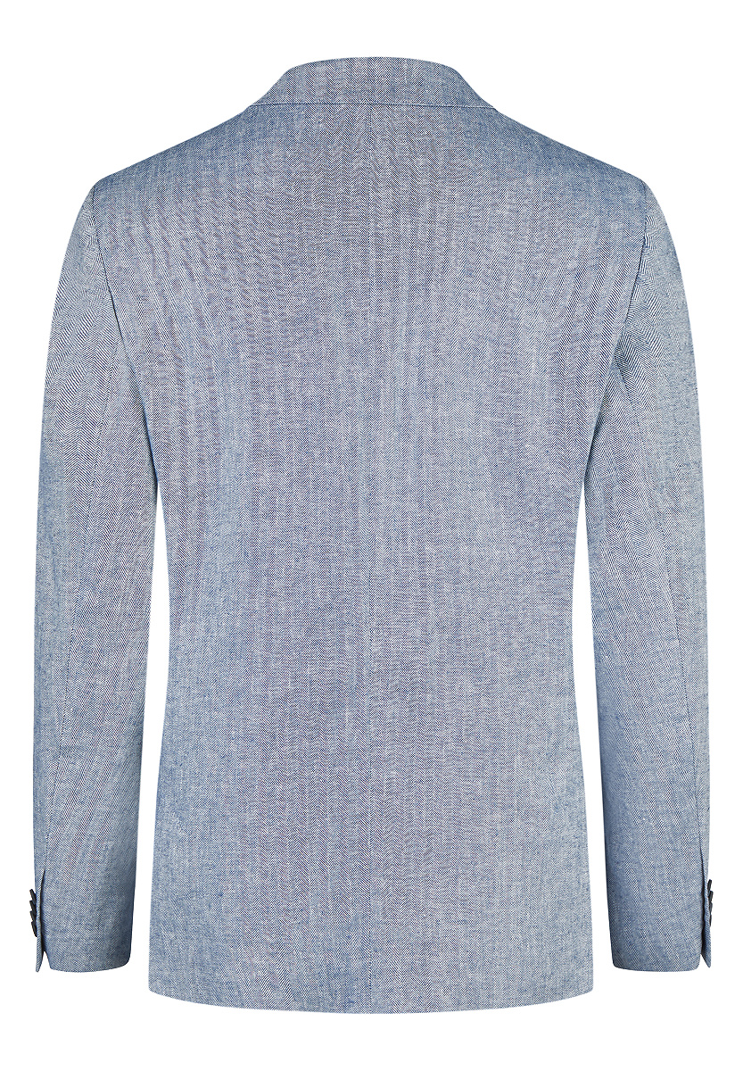 Sakko Leinen Herringbone