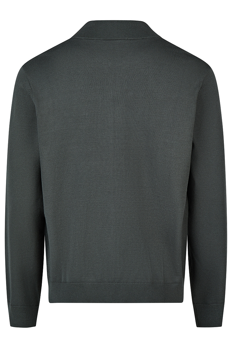 Strickblouson mit Bomberkragen