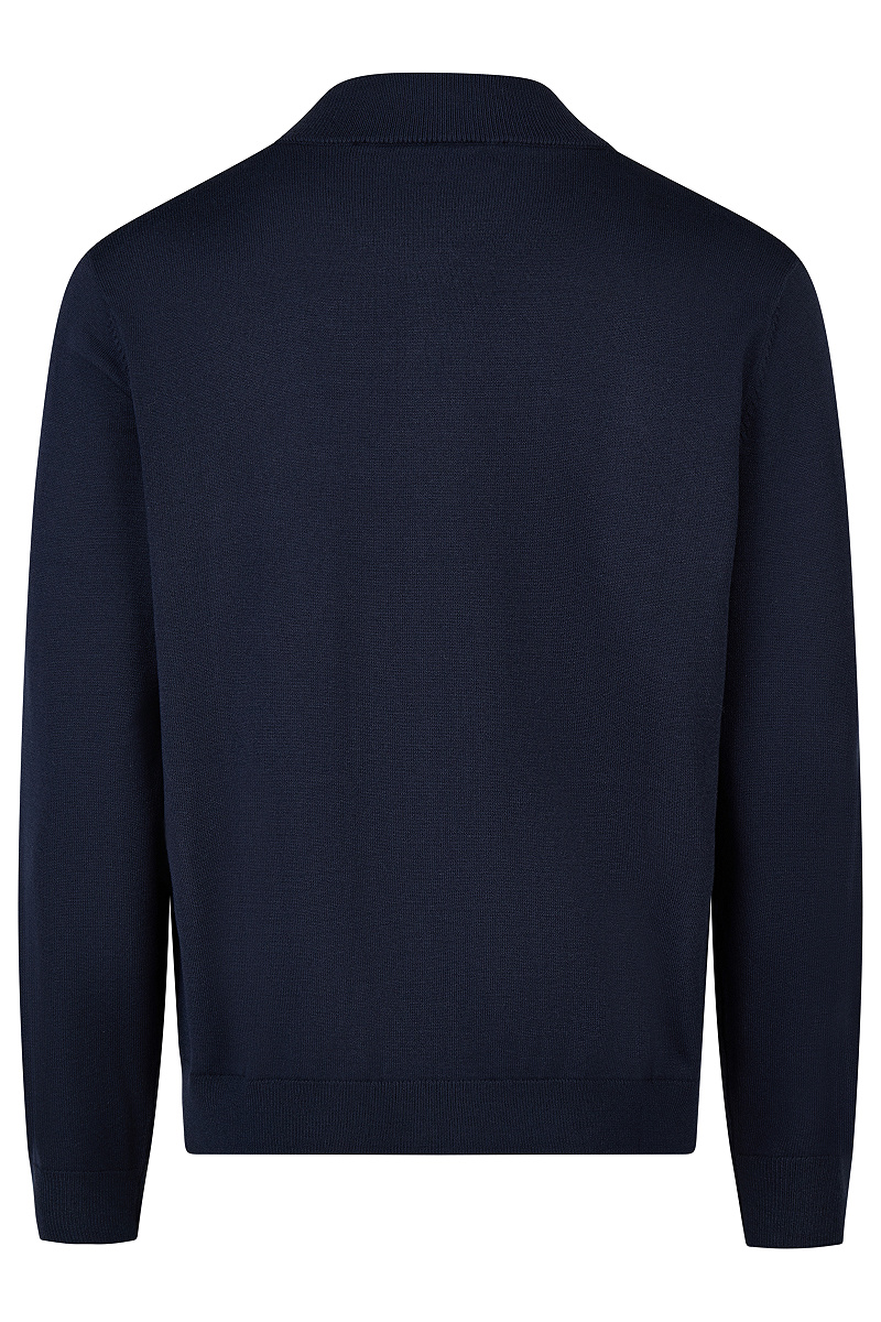 Strickblouson mit Bomberkragen