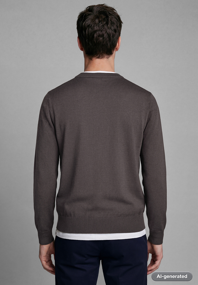 Weicher Pullover in Strickqualität