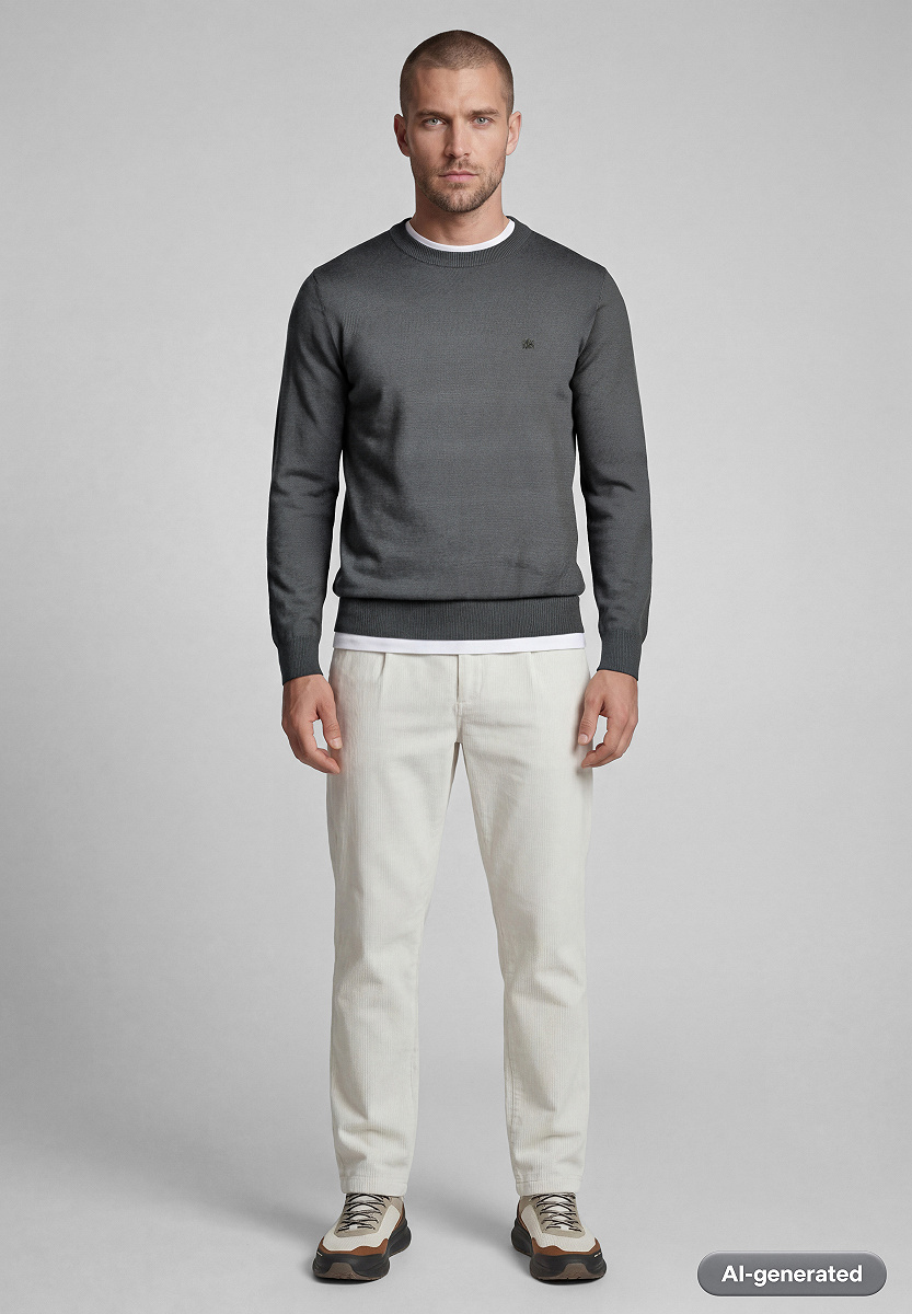 Weicher Pullover in Strickqualität