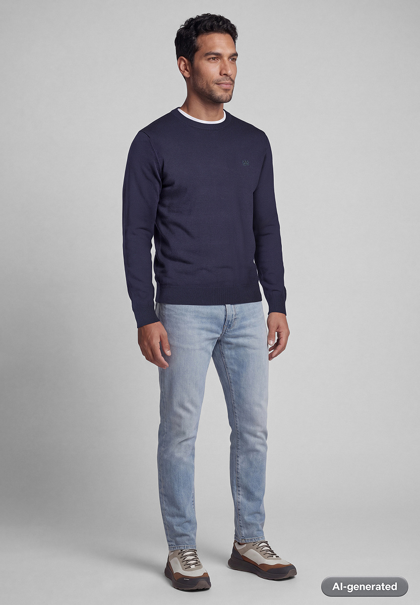 Weicher Pullover in Strickqualität
