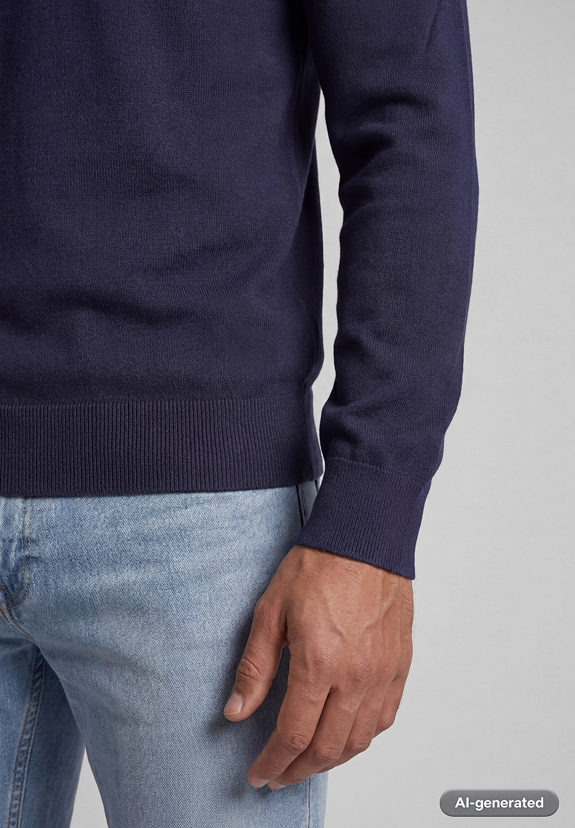 Weicher Pullover in Strickqualität
