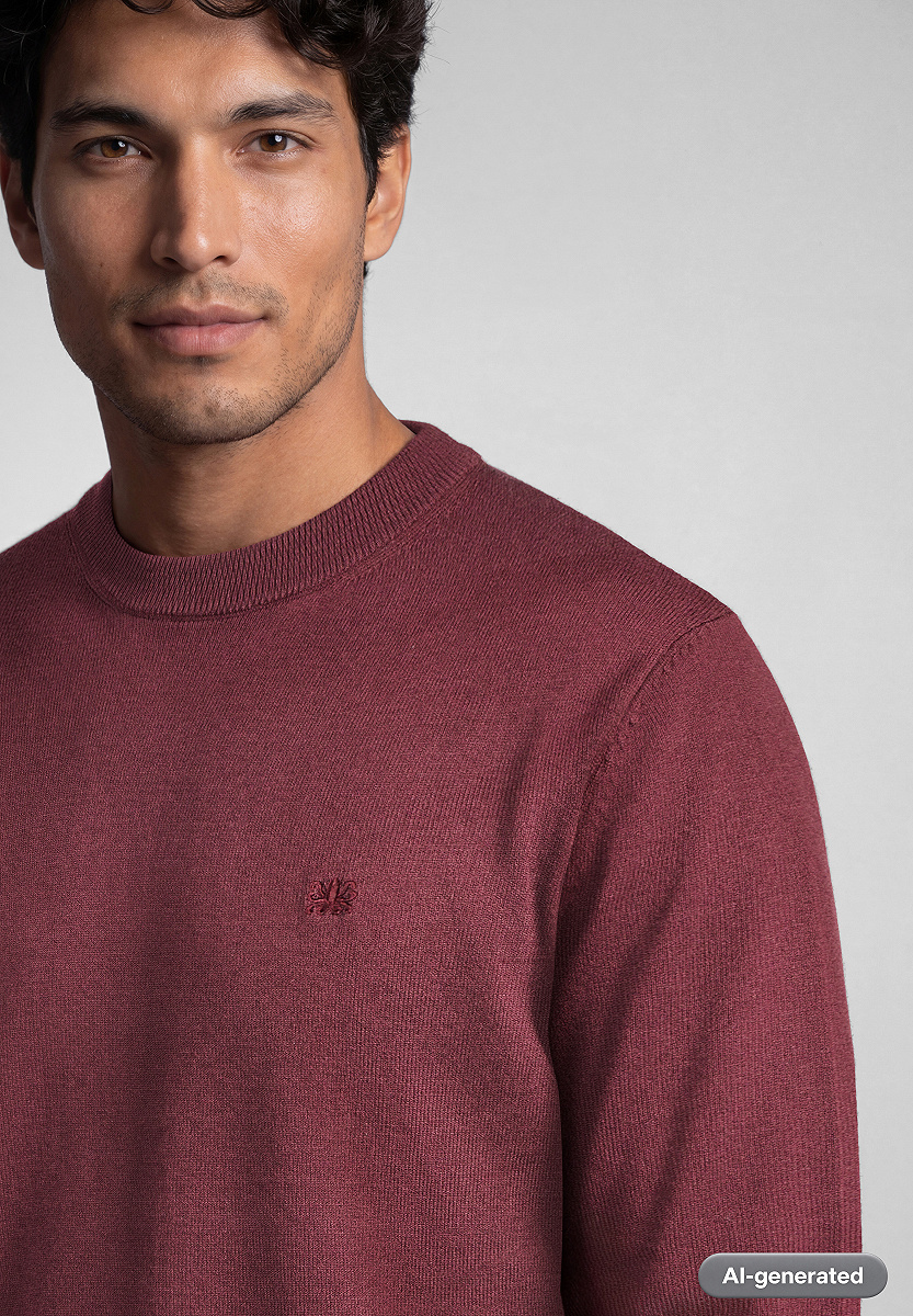 Weicher Pullover in Strickqualität