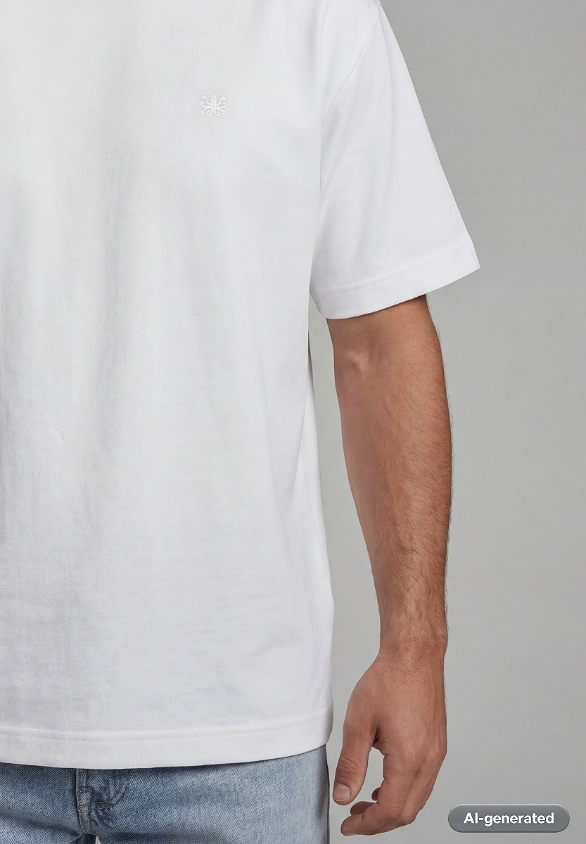 Atmungsaktives Baumwoll-T-Shirt