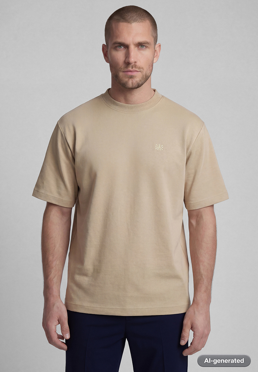 Atmungsaktives Baumwoll-T-Shirt
