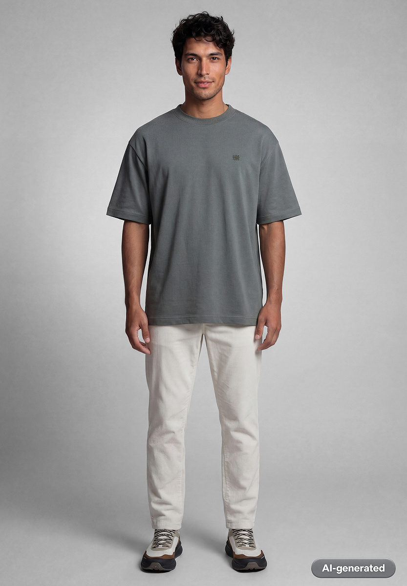 Atmungsaktives Baumwoll-T-Shirt