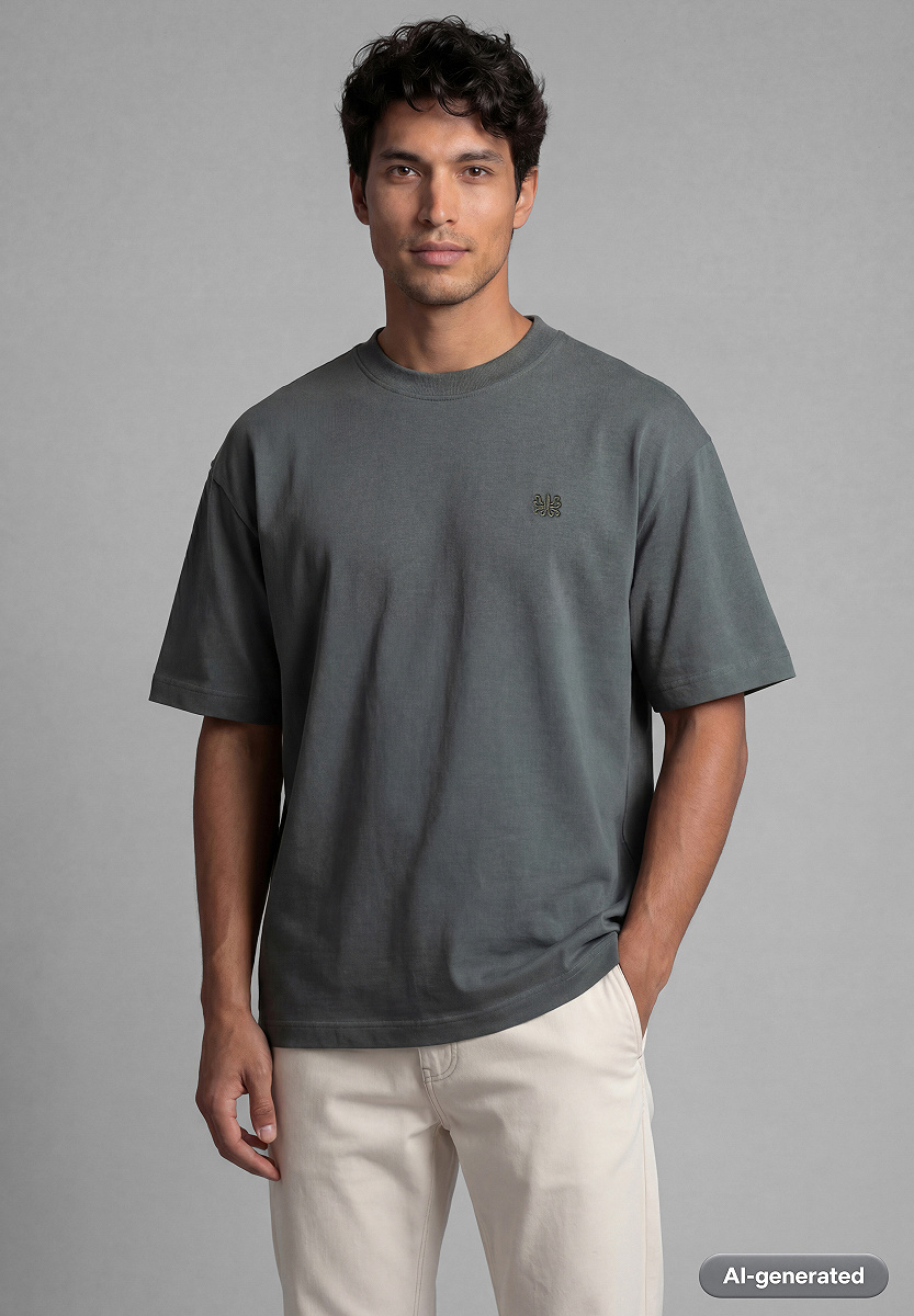 Atmungsaktives Baumwoll-T-Shirt