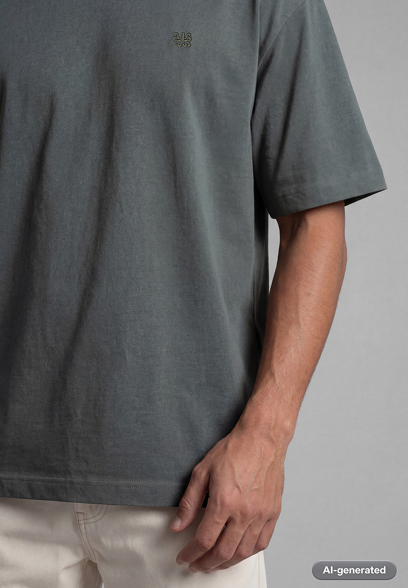 Atmungsaktives Baumwoll-T-Shirt