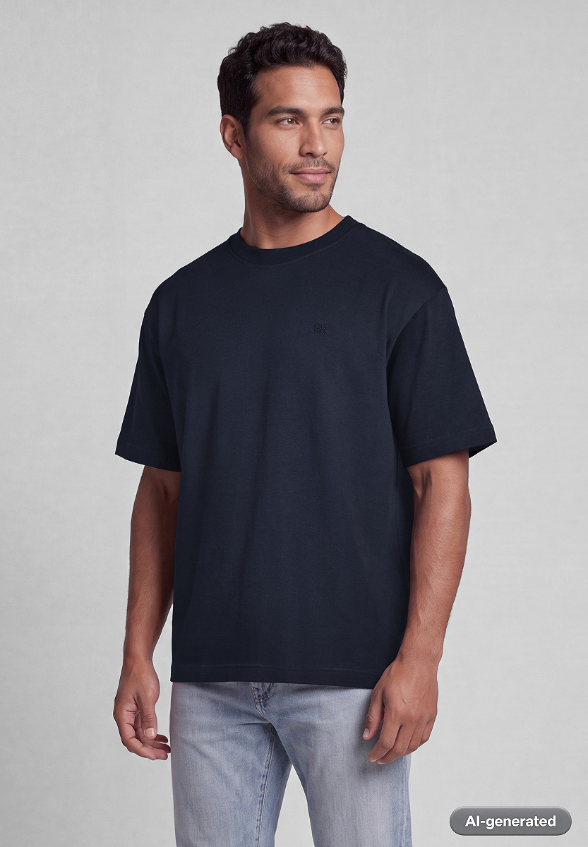 Atmungsaktives Baumwoll-T-Shirt