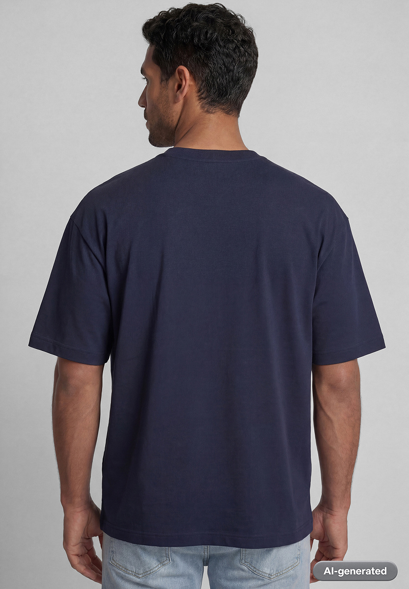 Atmungsaktives Baumwoll-T-Shirt