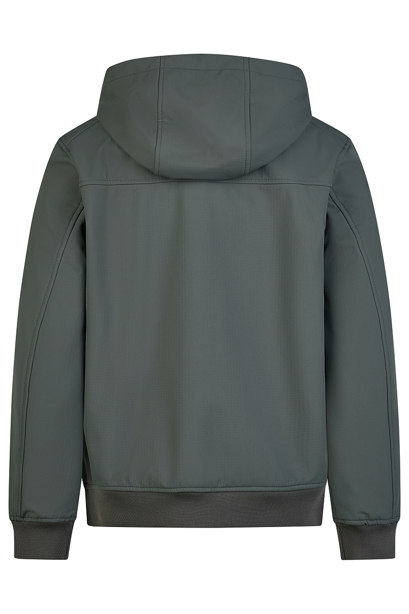 Softshell Jacke mit abnehmbarer  Kapuze