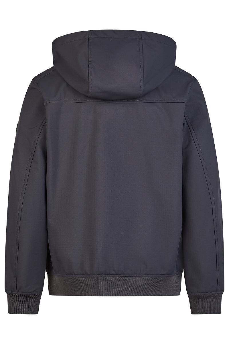 Softshell Jacke mit abnehmbarer  Kapuze