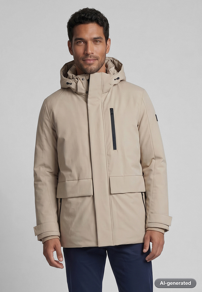 Funktionsjacke mit Kapuze