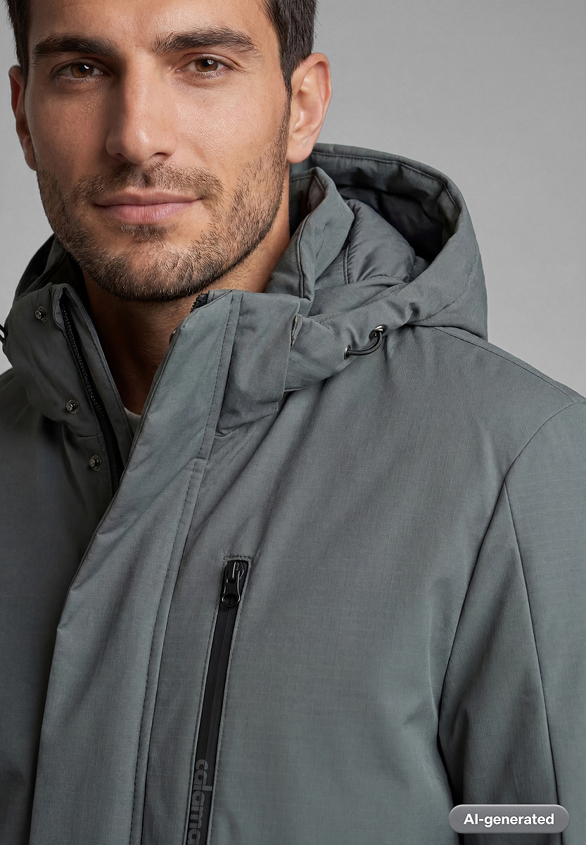 Funktionsjacke mit Kapuze