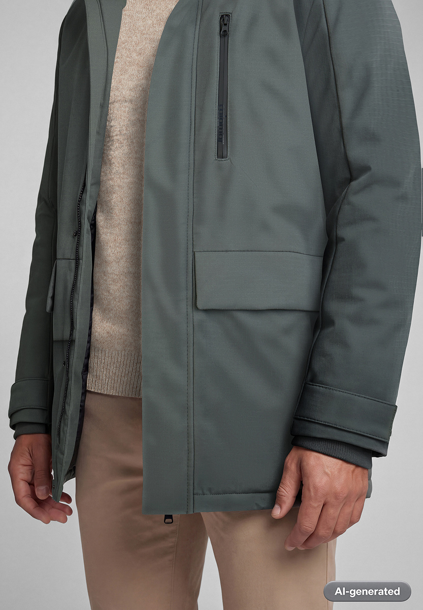 Funktionsjacke mit Kapuze