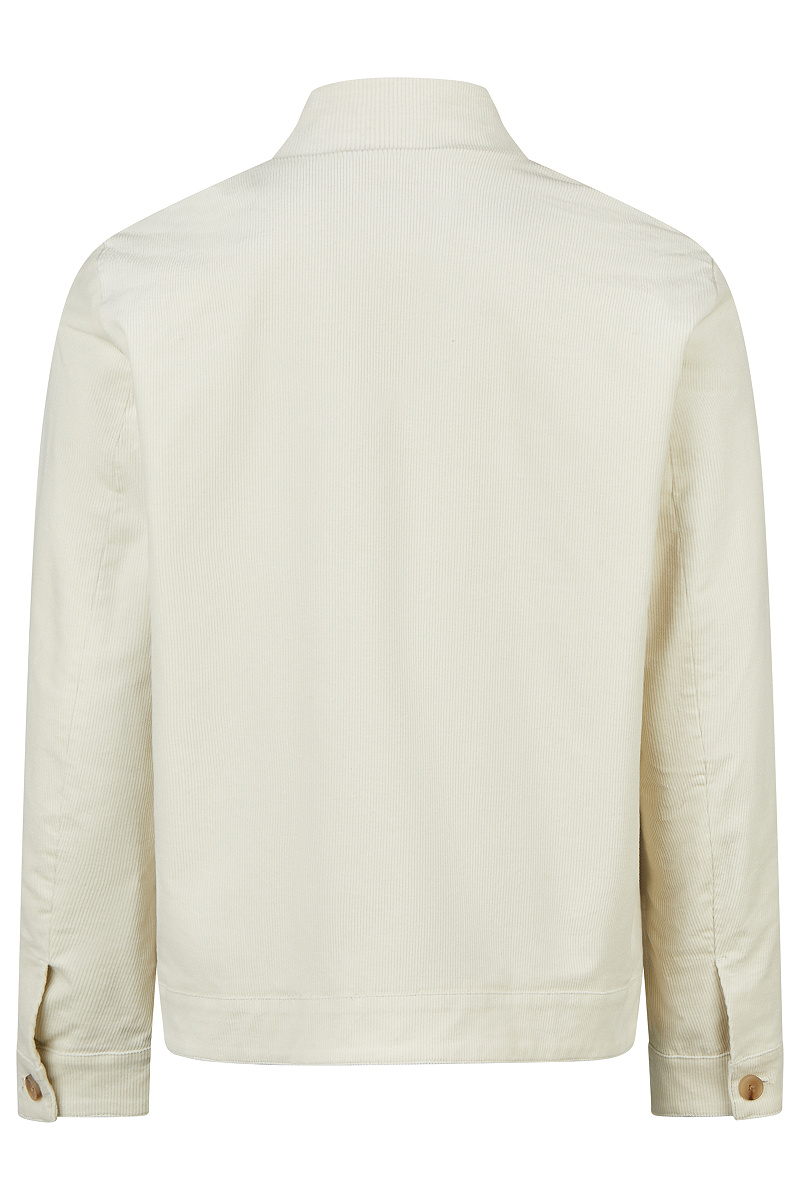 Feincord-Jacke mit Stehkragen