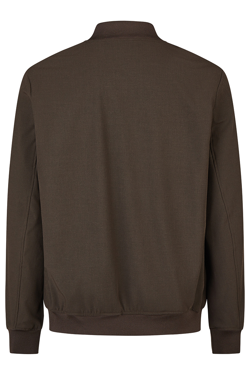 Indoor-Blouson mit Bomberkragen