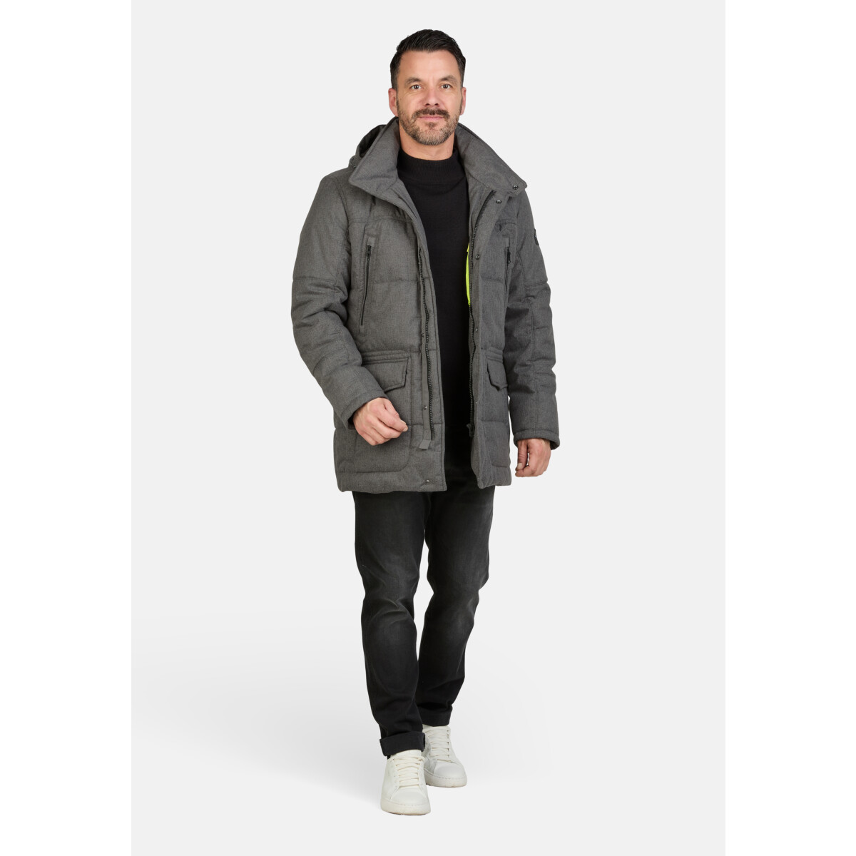 Wool Look Parka