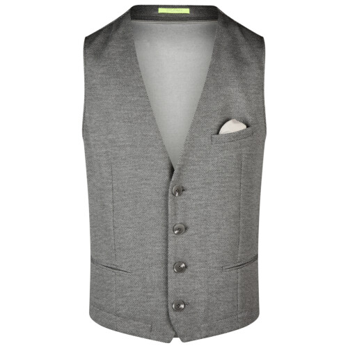Cotton Blend Sakko Weste