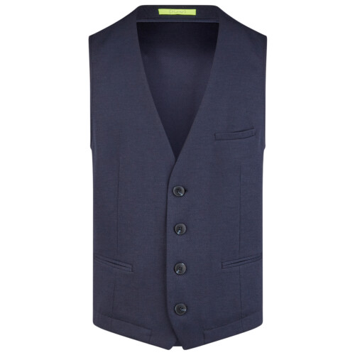 Cotton Blend Sakko Weste