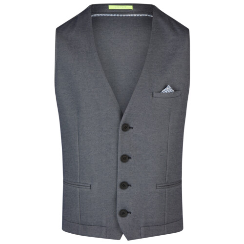 Cotton 2-Tone Sakko Weste