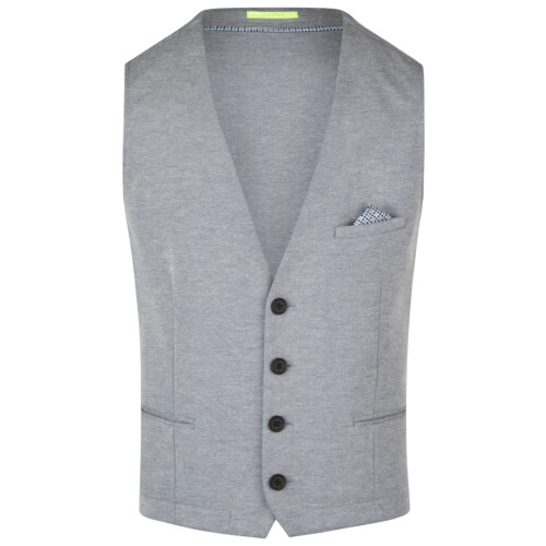Cotton 2-Tone Sakko Weste